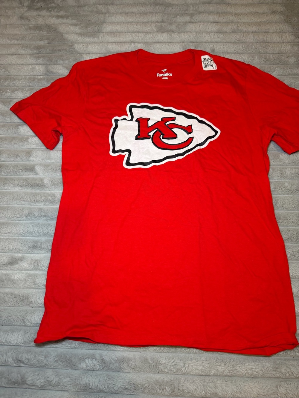 Fanatics Red Kansas City Chiefs Logo T-Shirt